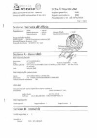 Trascrizione verbale di separazione consensuale con assegnazione della casa familiare online